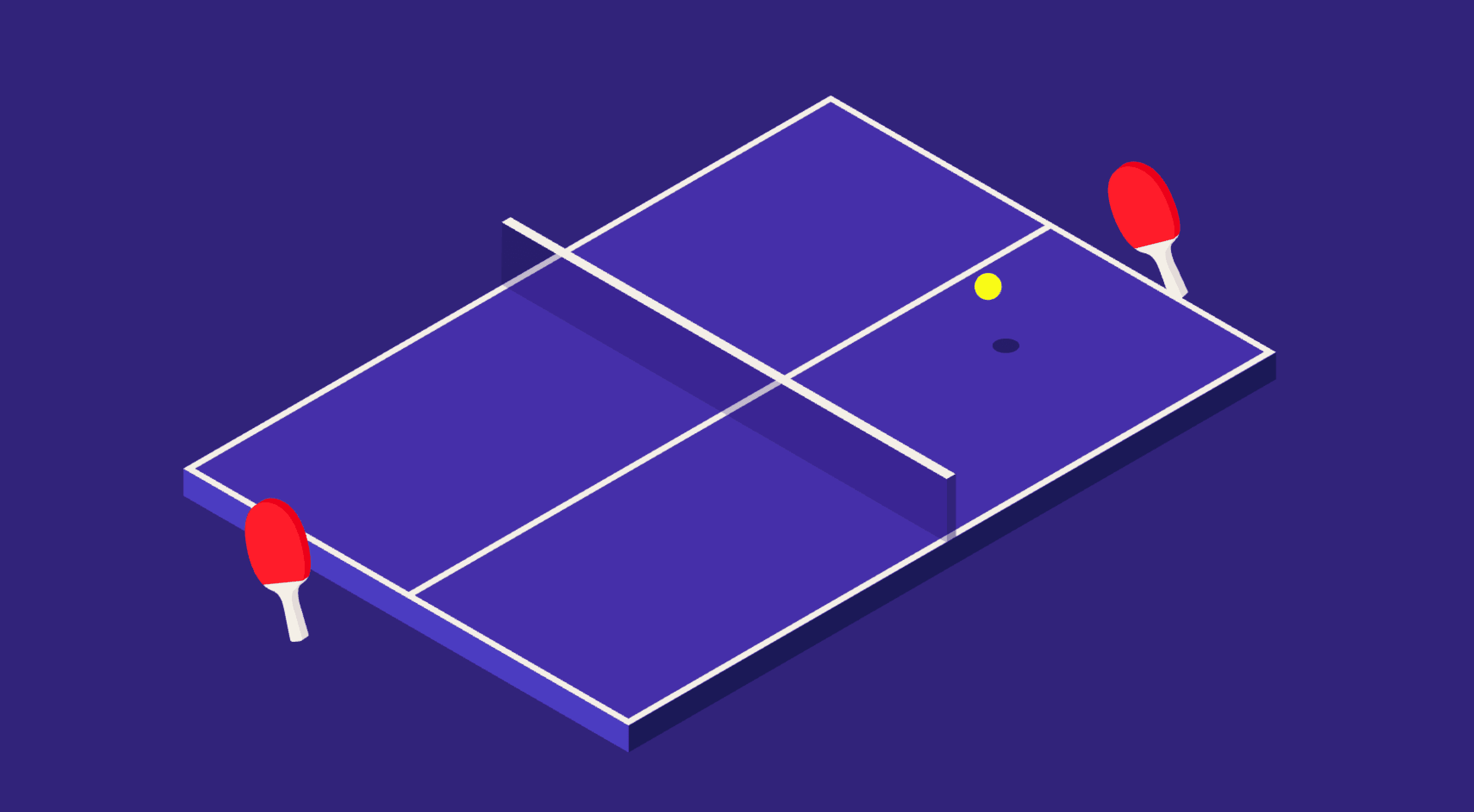Table Tennis - #Multiplayer game - Medium difficulty - Challenge the computer or a friend in this classic ping pong game by creator WILD